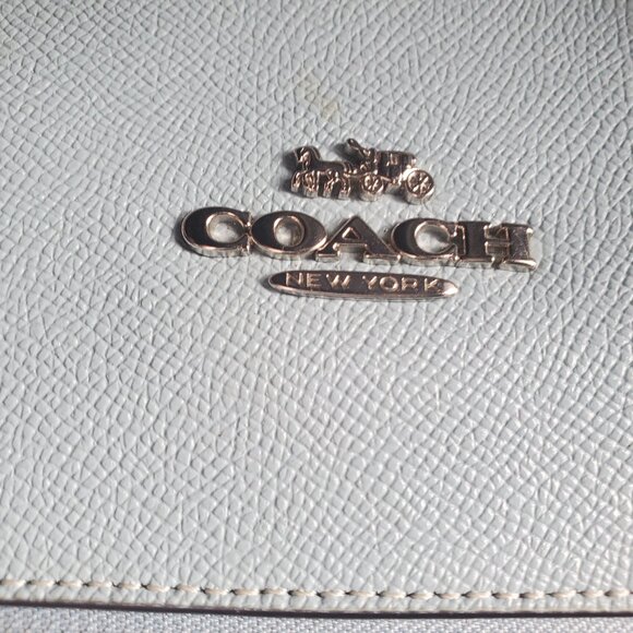 Light blue Coach tote - Picture 11 of 11